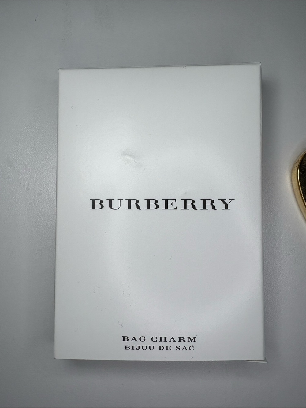 Burberry Heart Bag Charm - Picture 2 of 3